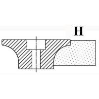 Профильная фреза сегментная гранит Н30