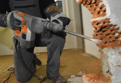 Плоское зубило SDS-plus 17x400x20мм Плоское зубило SDS-plus 17x400x20мм