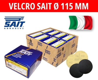 Фибродиск мягкий SAIT 115хVelcro №400 Фибродиск мягкий SAIT 115хVelcro №400
