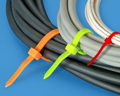 Стяжки нейлоновые 3.6x200мм хомуты 100шт.